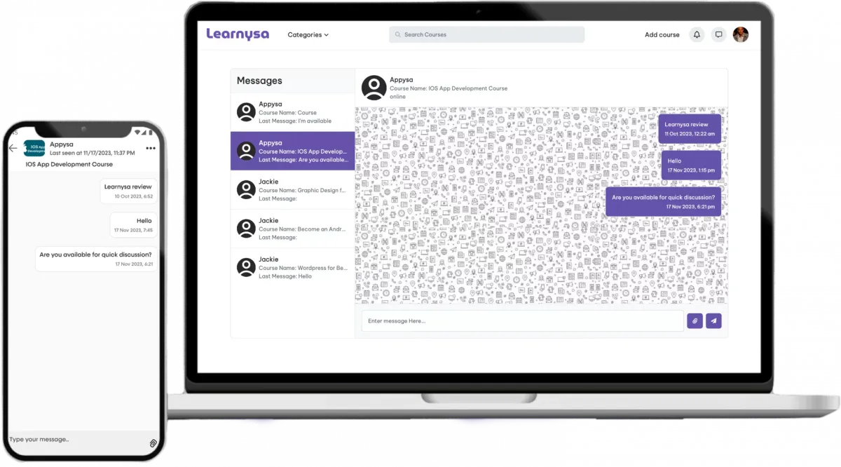 Chat with Instructor