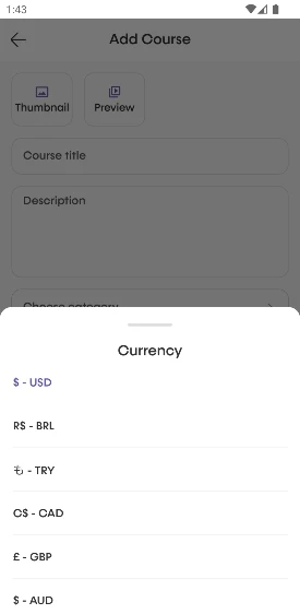 Learnysa Multi Currency